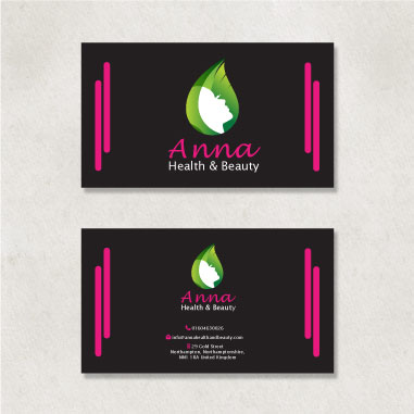 Anna Health & Beauty Visiting Card